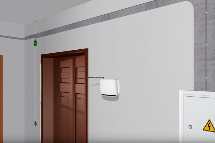 установка wifi роутера в коридоре