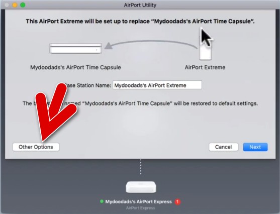 другие варианты маршрутизатора Apple