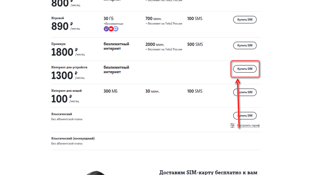 Тарифы на модемы Tele2 3G и 4G USB