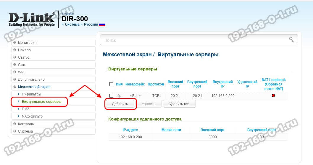 какие порты открыты на ip роутере